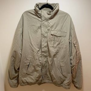 VINTAGE Chaps Ralph Lauren Jacket Khaki Tan | XL | VTG | Zip | Button